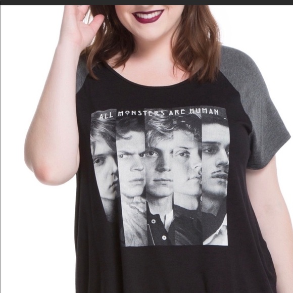 American Horror Story “Evan Peters” Raglan Tee M - Picture 4 of 4